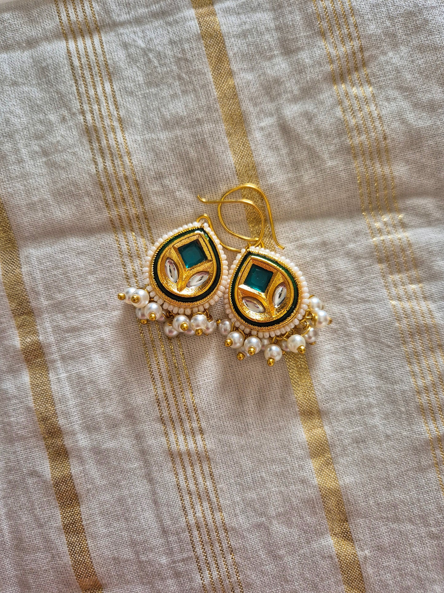 Kundan earrings