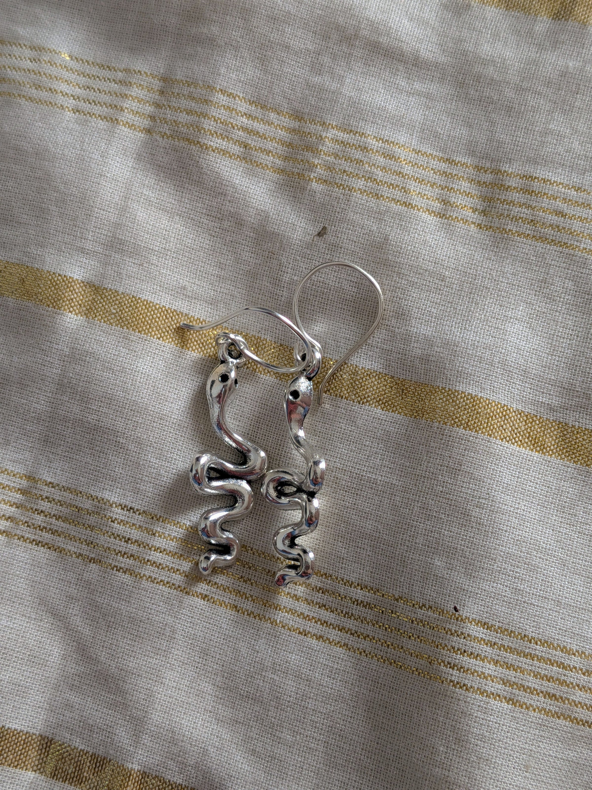 Snake earrings