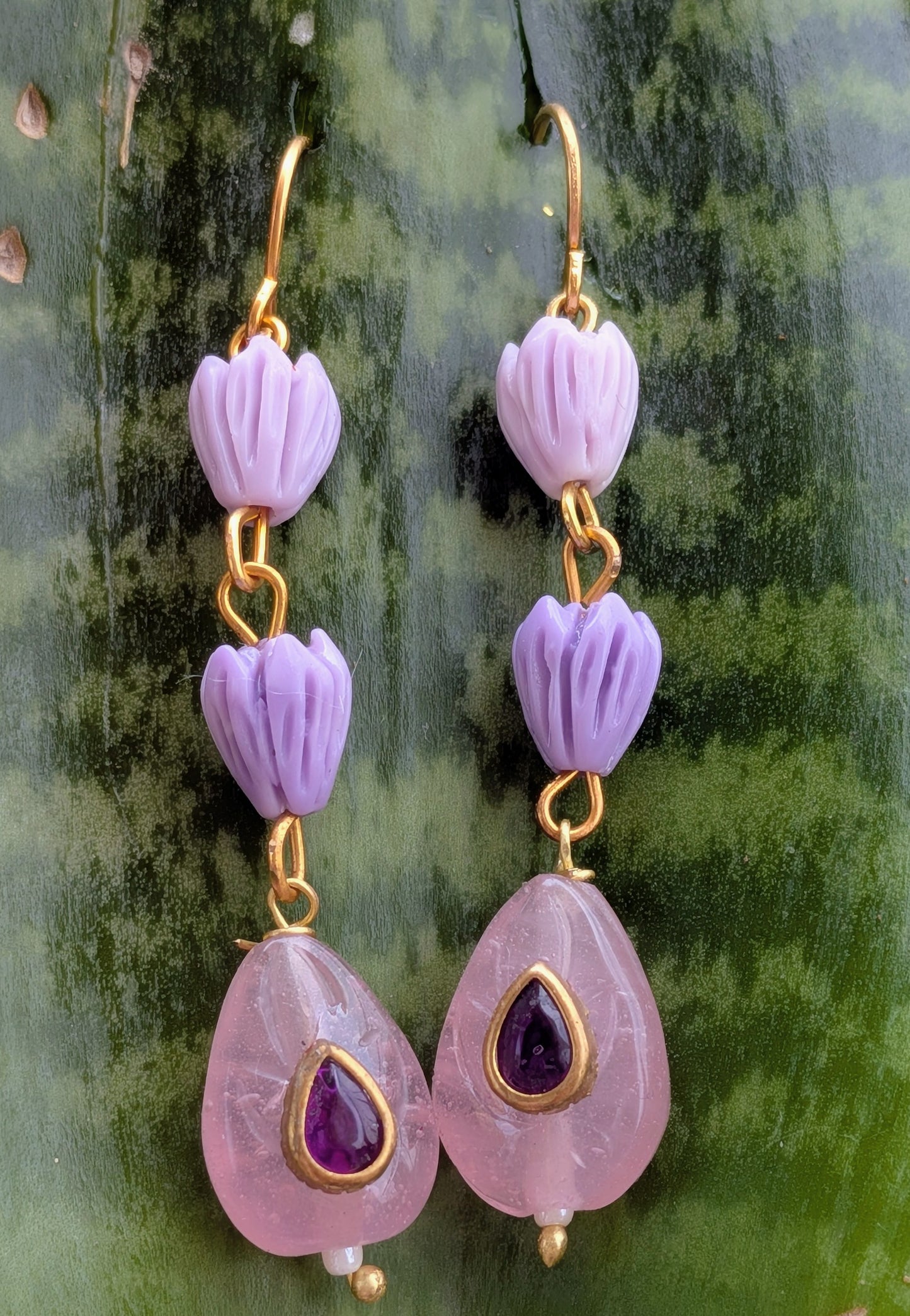 Bead earrings