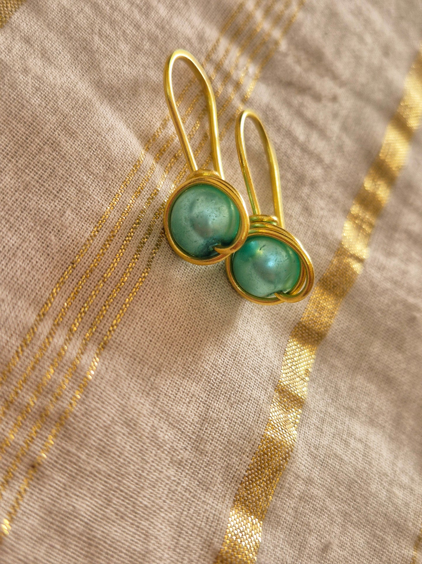 Spiral earrings