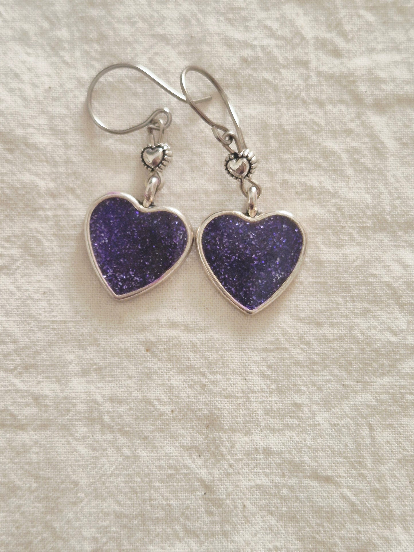 Dil ke upar dil earrings
