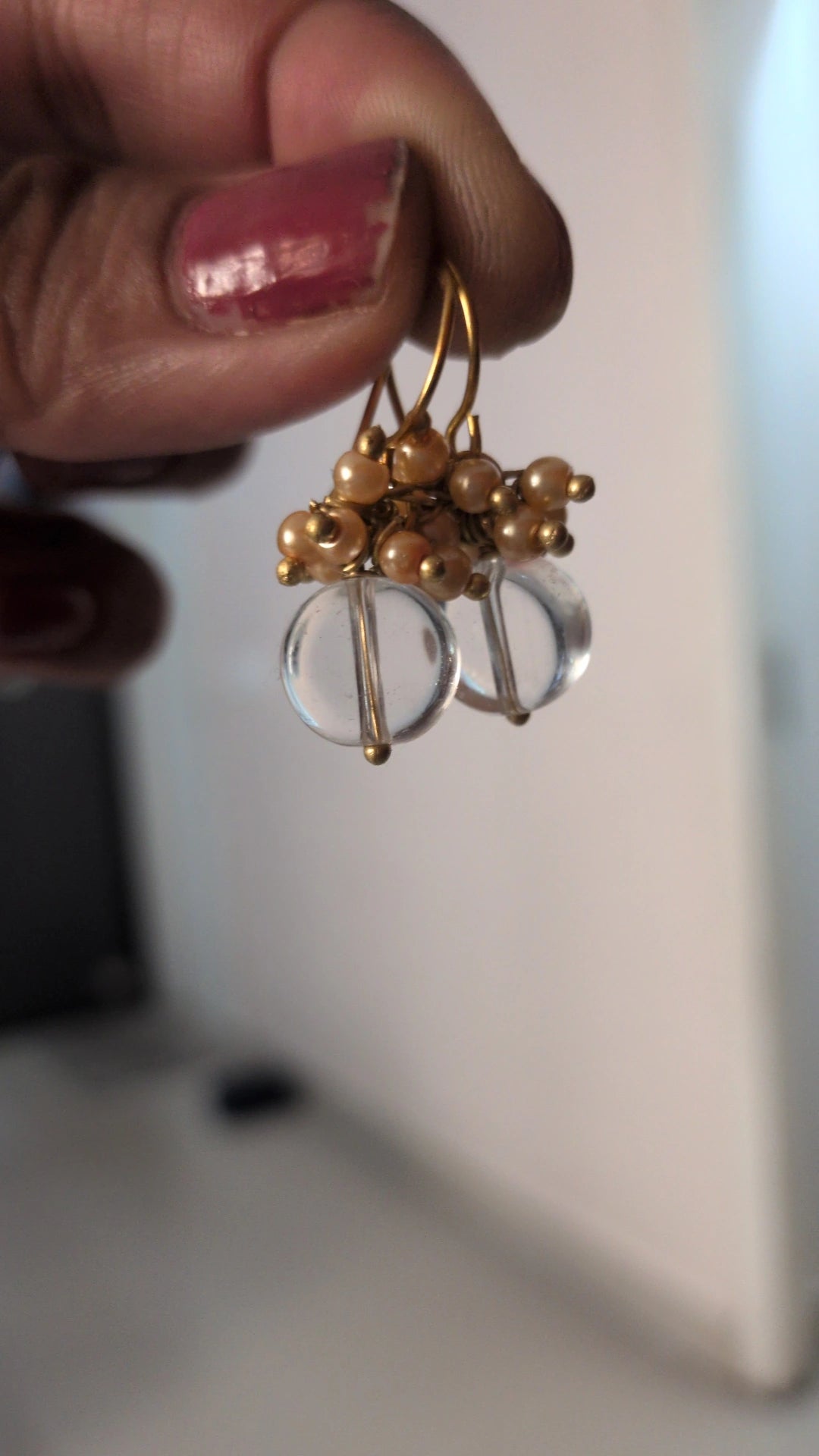 Bead earrings
