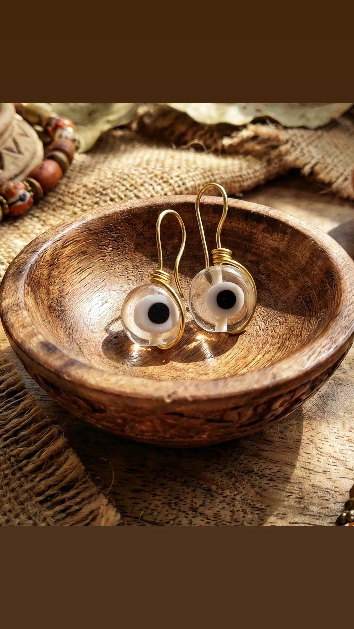 Bead earrings
