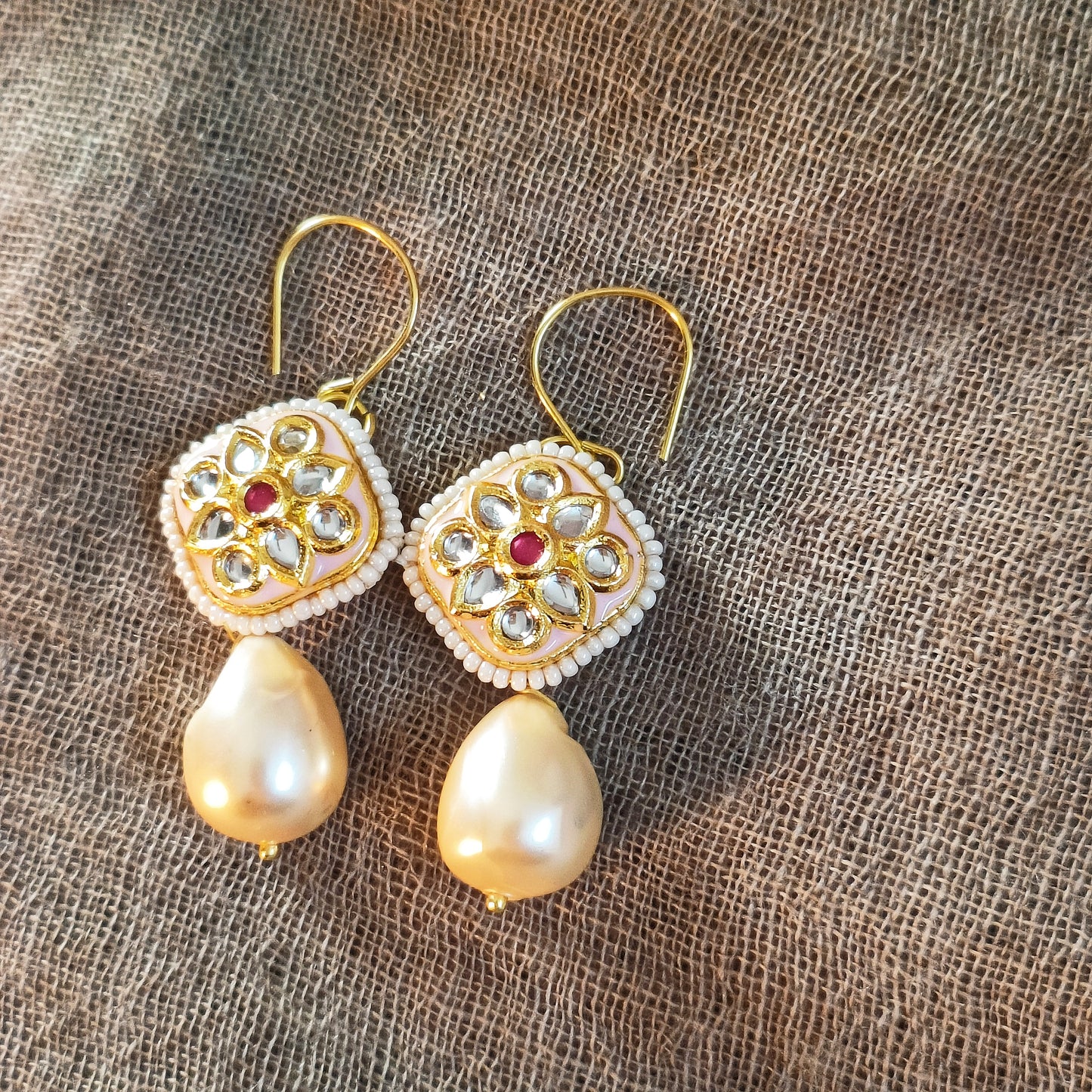 Kundan earrings