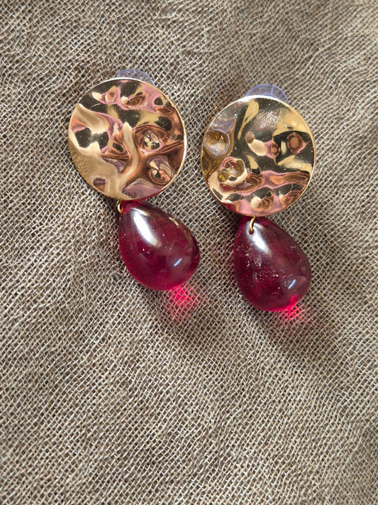 Stuud bead earrings