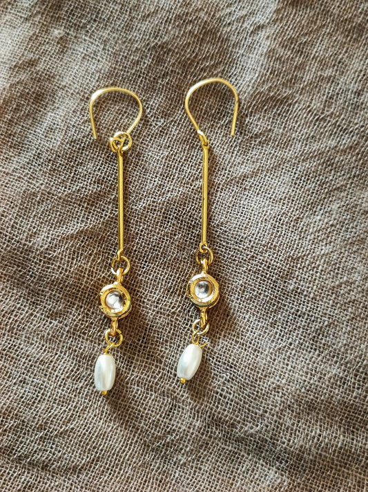 Kundan earrings