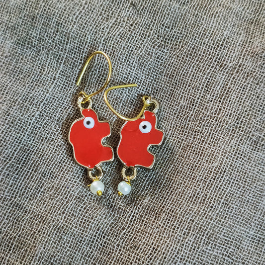 Hanging earrings August