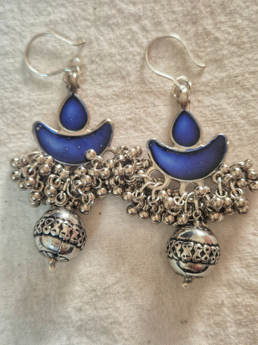 Chand with gola earrings