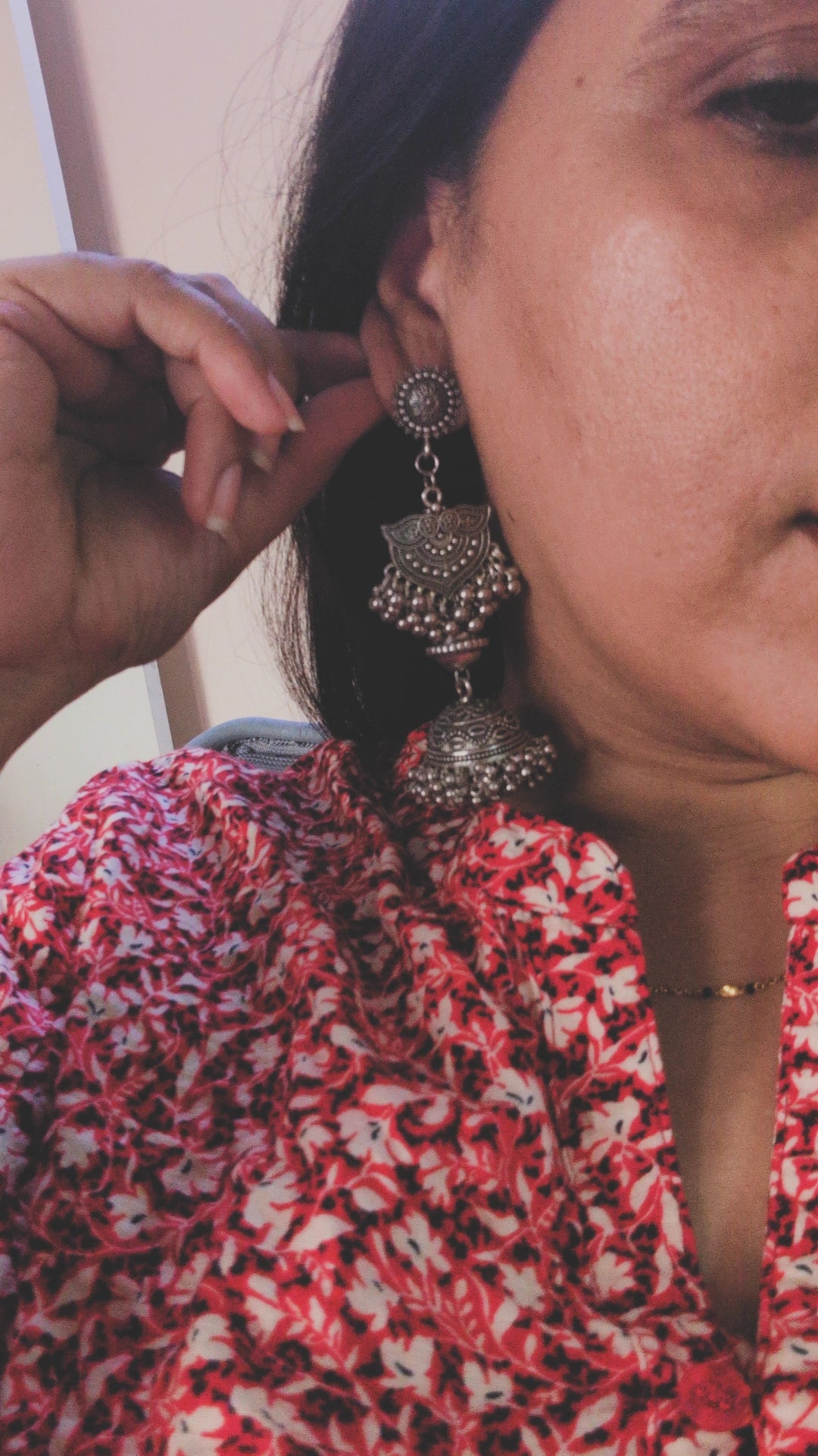 Long jhumka