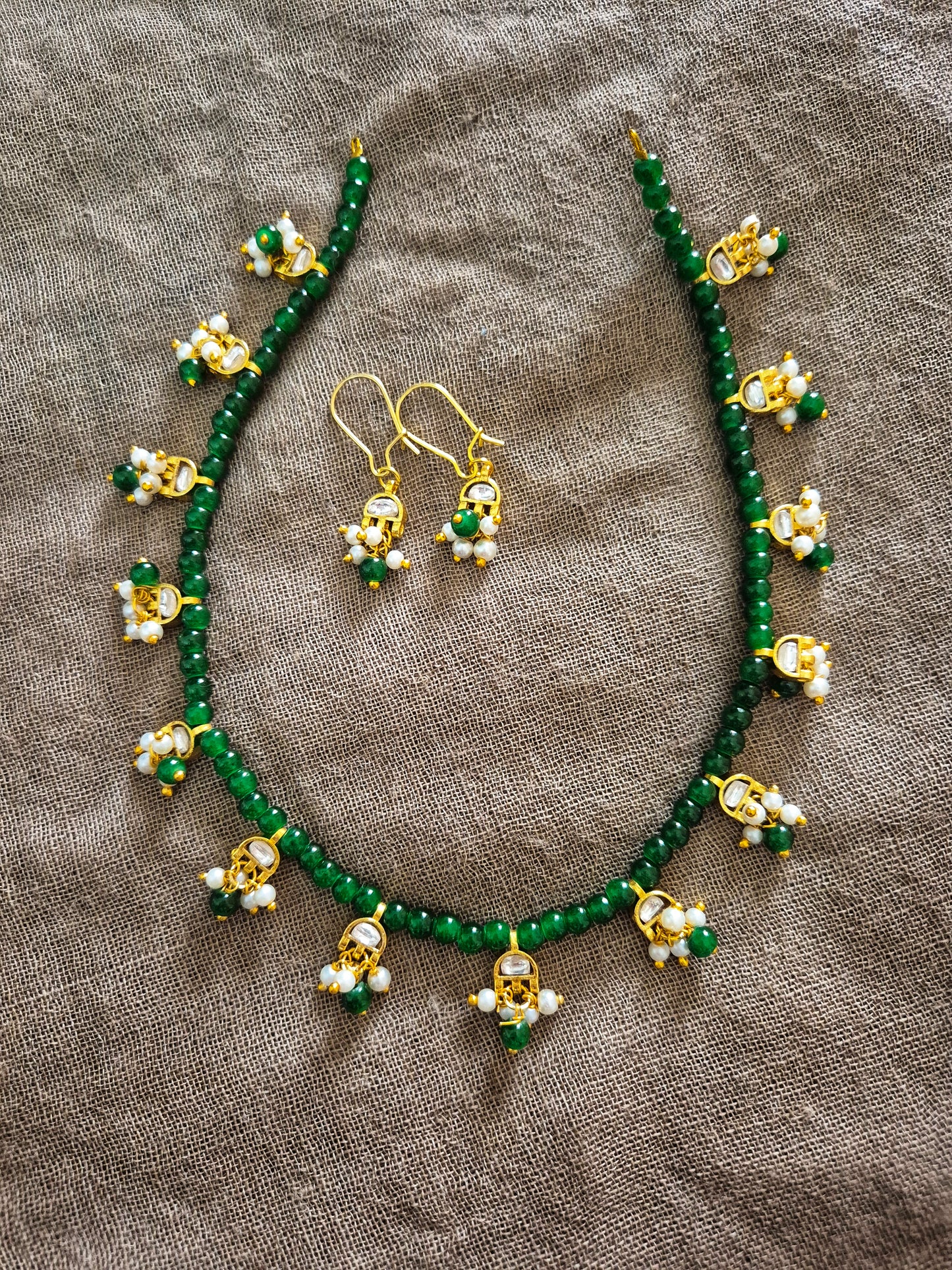 Kundan choker necklace set