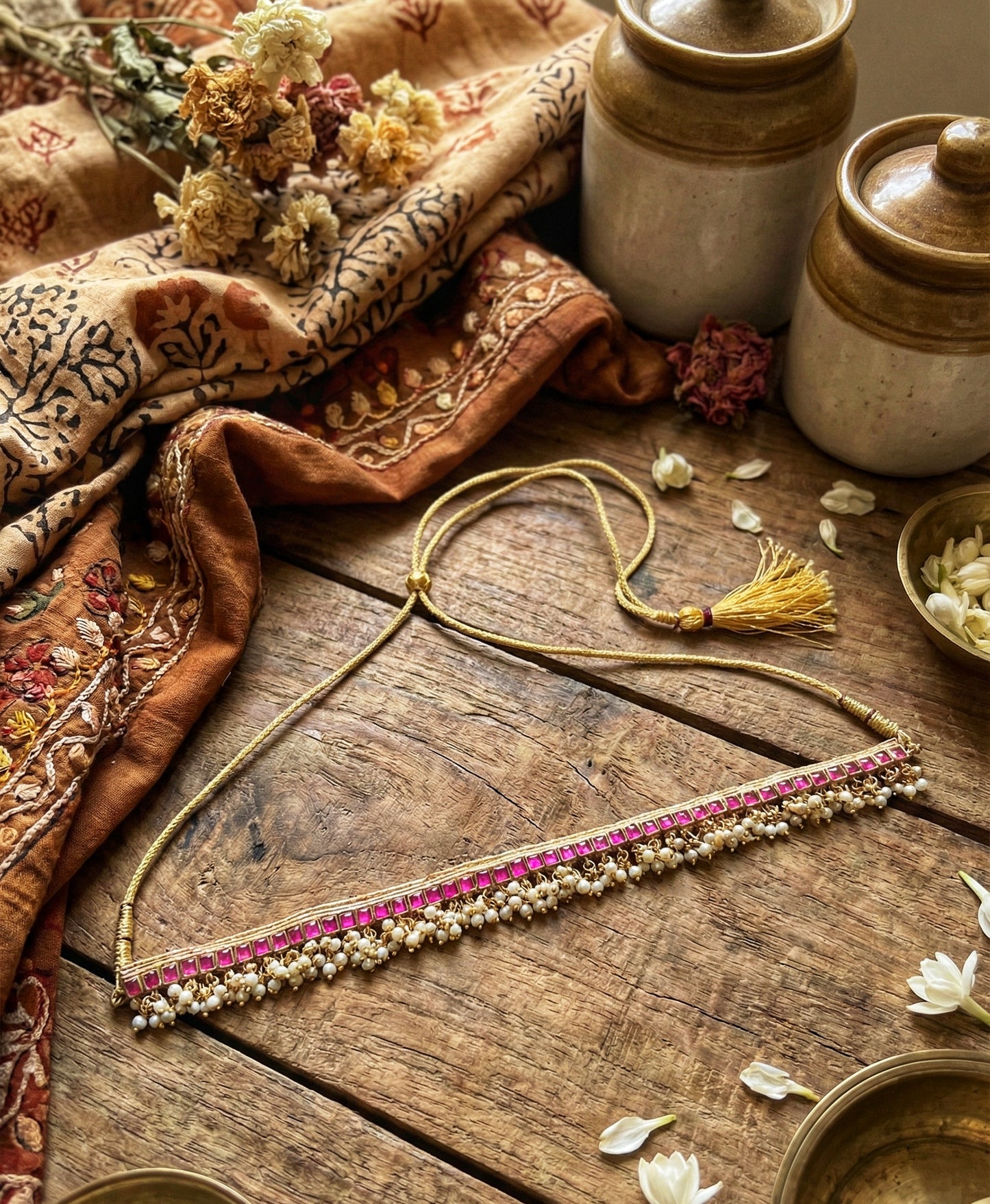 Handmade kundan choker