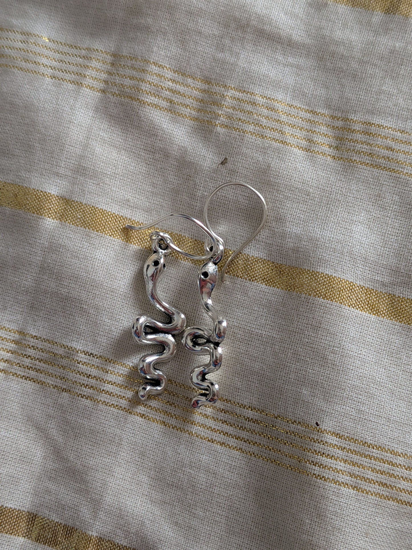 Snake earrings