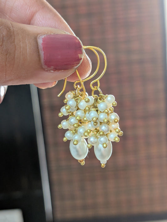 Latkan bead earrings