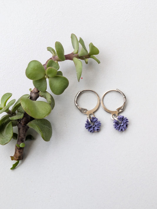 Bloom charm earrings