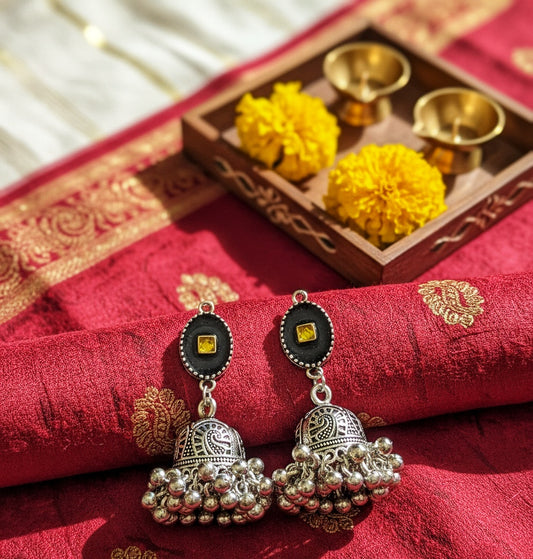 Chota oval gola jhumka