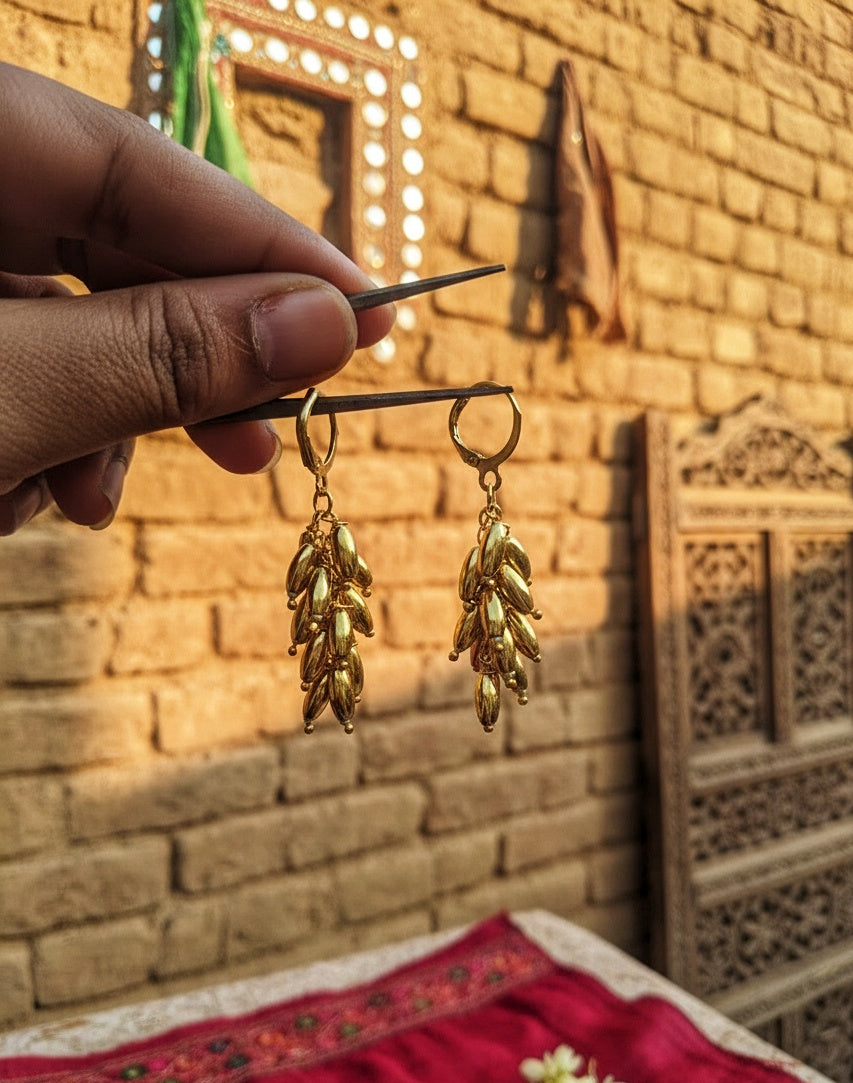 Guchha earrings