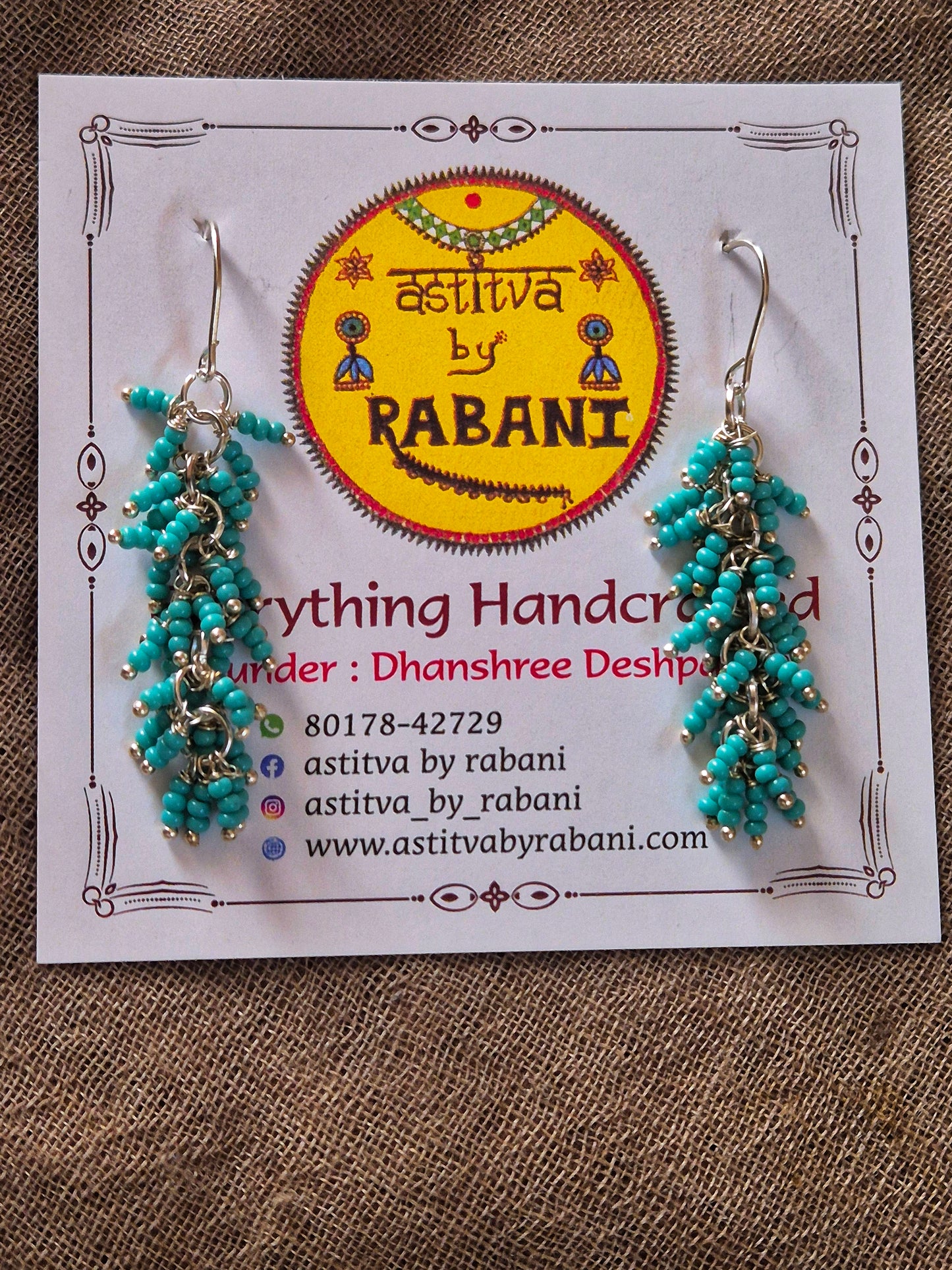 Bead earrings