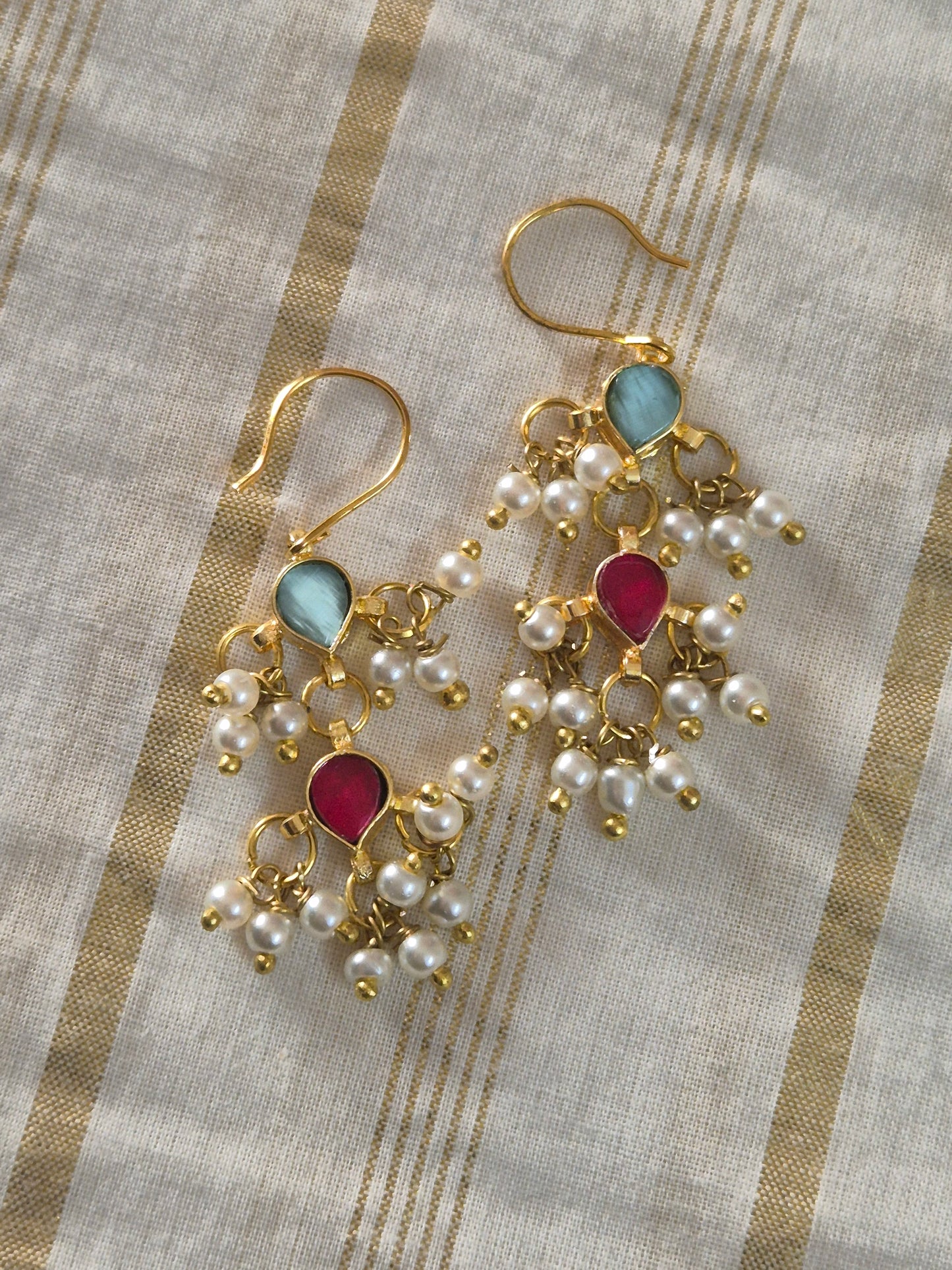 Kundan earrings