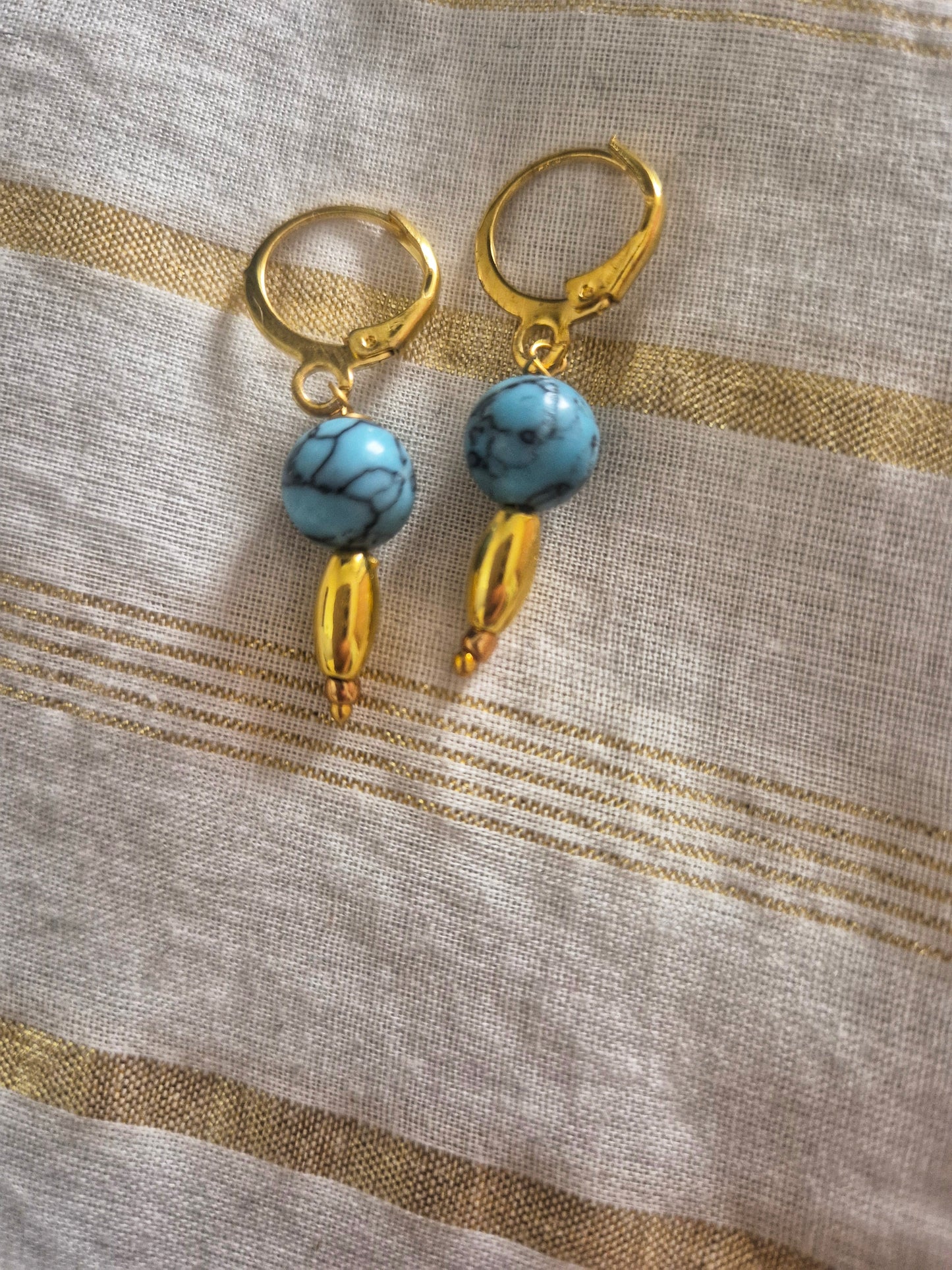 Bead earrings