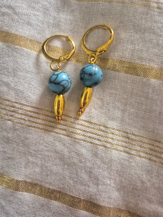 Bead earrings