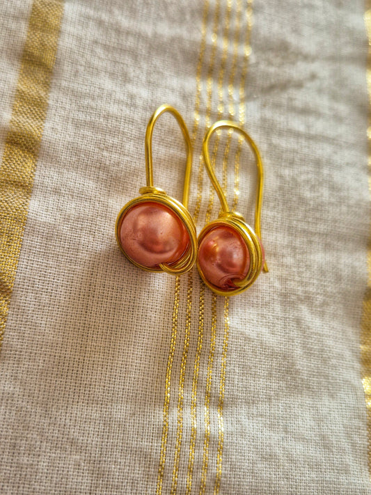 Spiral earrings