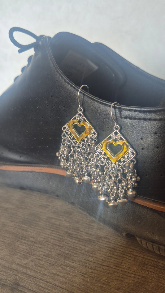 Dil wala jhalar earrings
