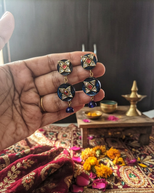 Kundan earrings