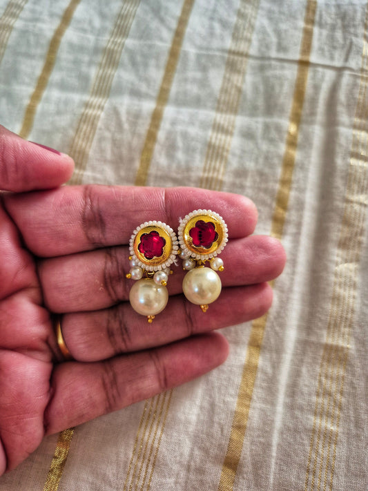 Kundan earrings