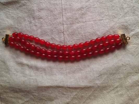 Glass bead Choker