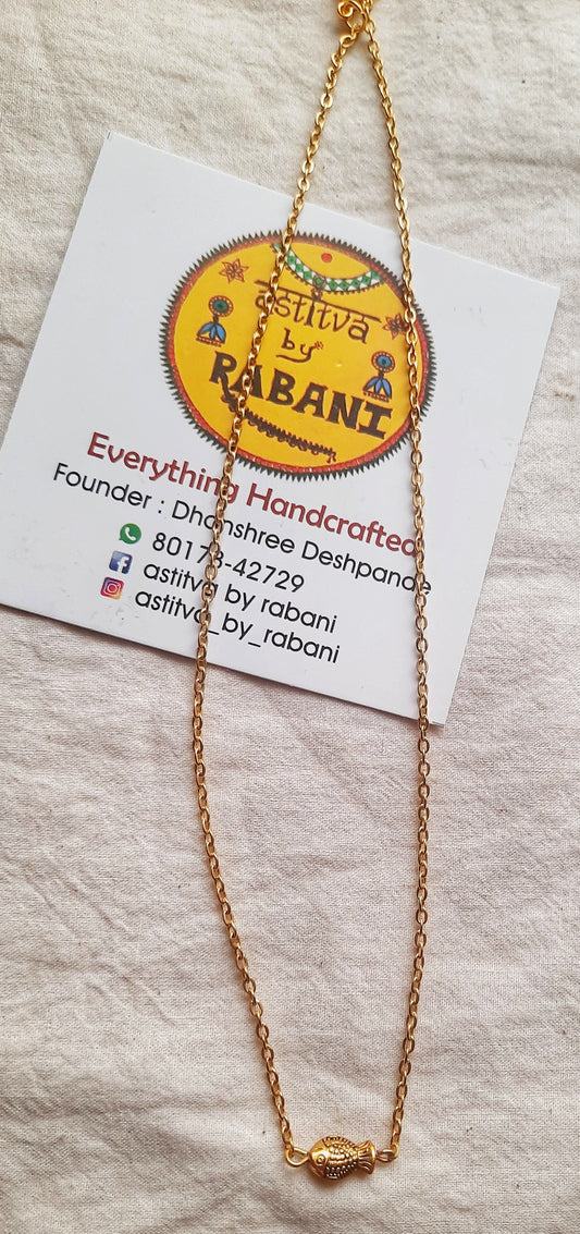 One fish chain Necklace