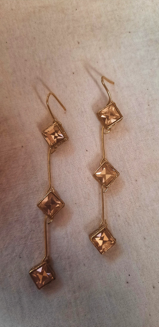 Layered Kundan Earrings