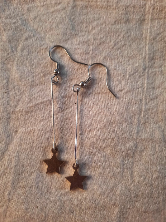 Minimalistic Star earrings