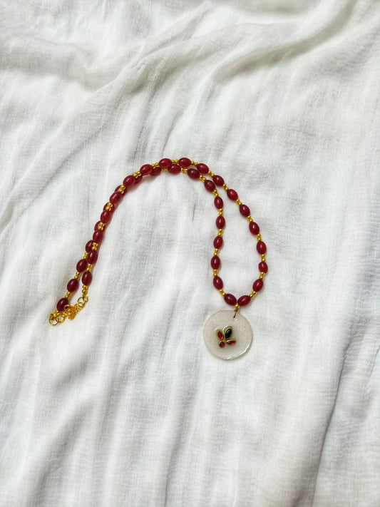 Red Bead Necklace