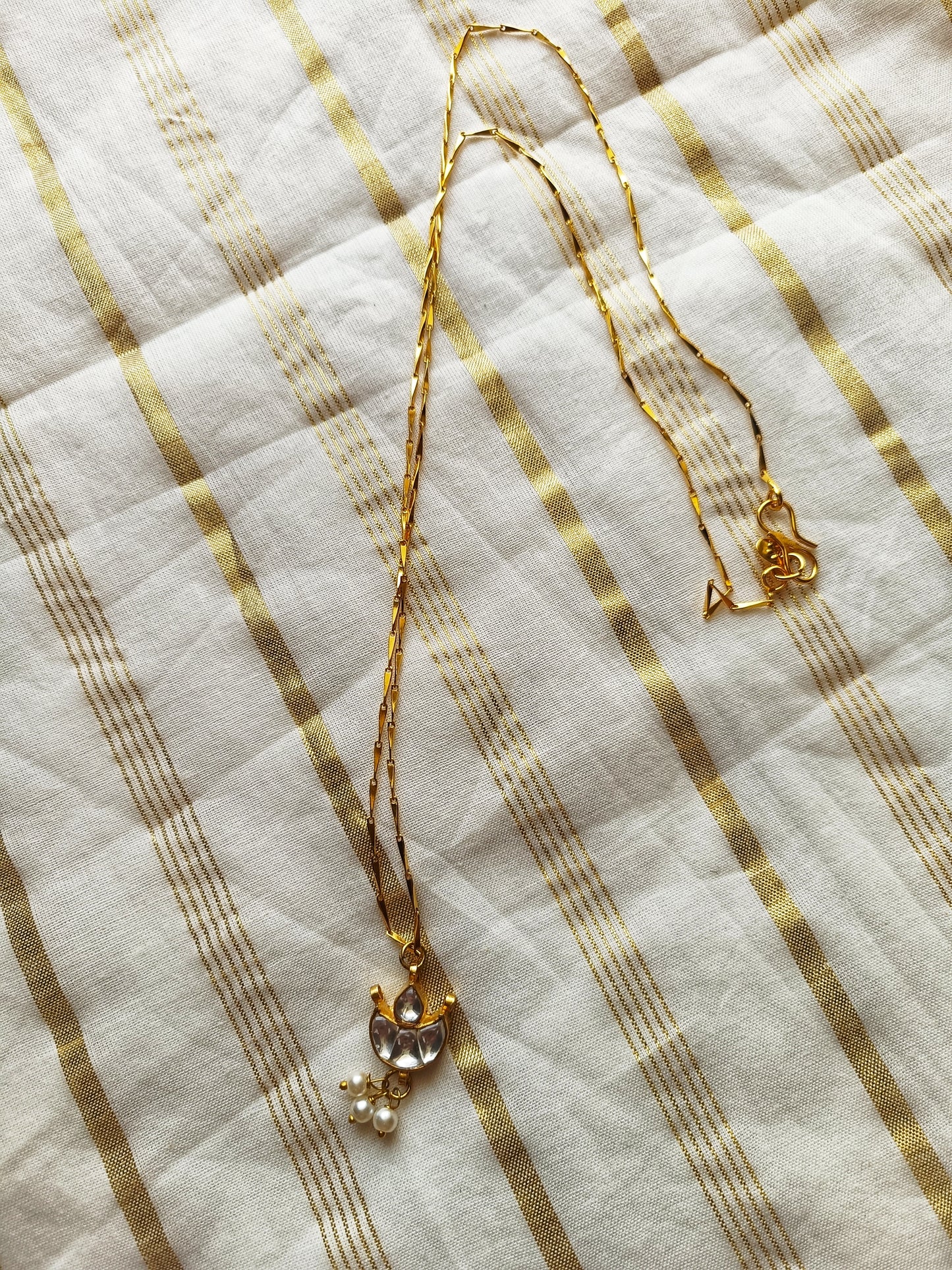 Kundan Pendent chain Necklace