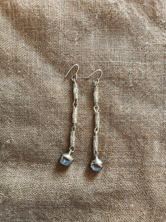 Small hanging earrings March