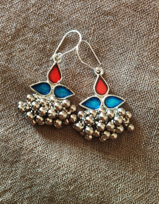 tin Patti Earrings